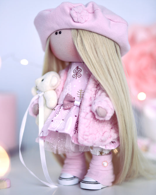 Adorable Pink Baby Doll